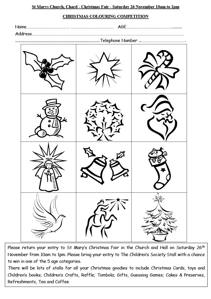 Christmas Colouring Competition
